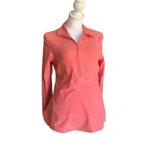 LAYERS 8 Qwick dry women's pink size small have zip pullover long sleeve